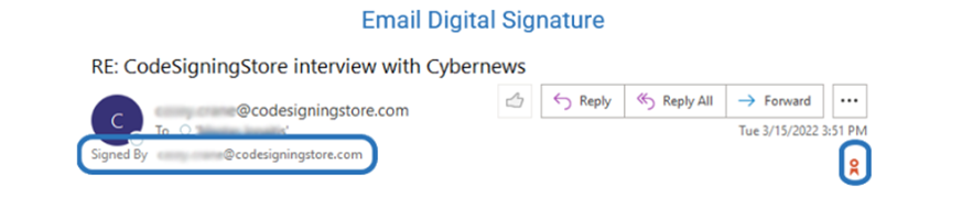 Email Digital Signature