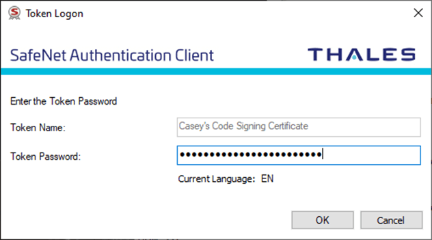 safenet authentication client