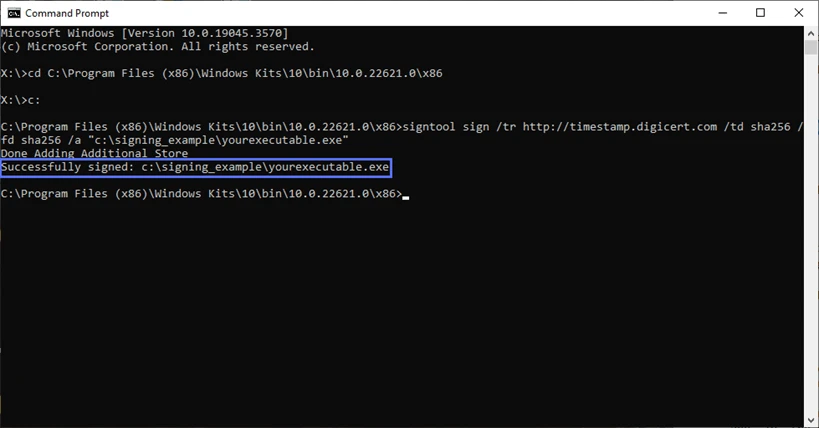 How to Sign an EXE With a Digital Certificate