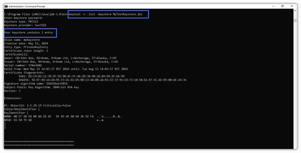 How to Use Java Keytool to Create & Manage a Java KeyStore - Code ...